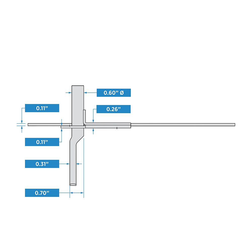 Supplementary Image for Post Mount Gate Latch