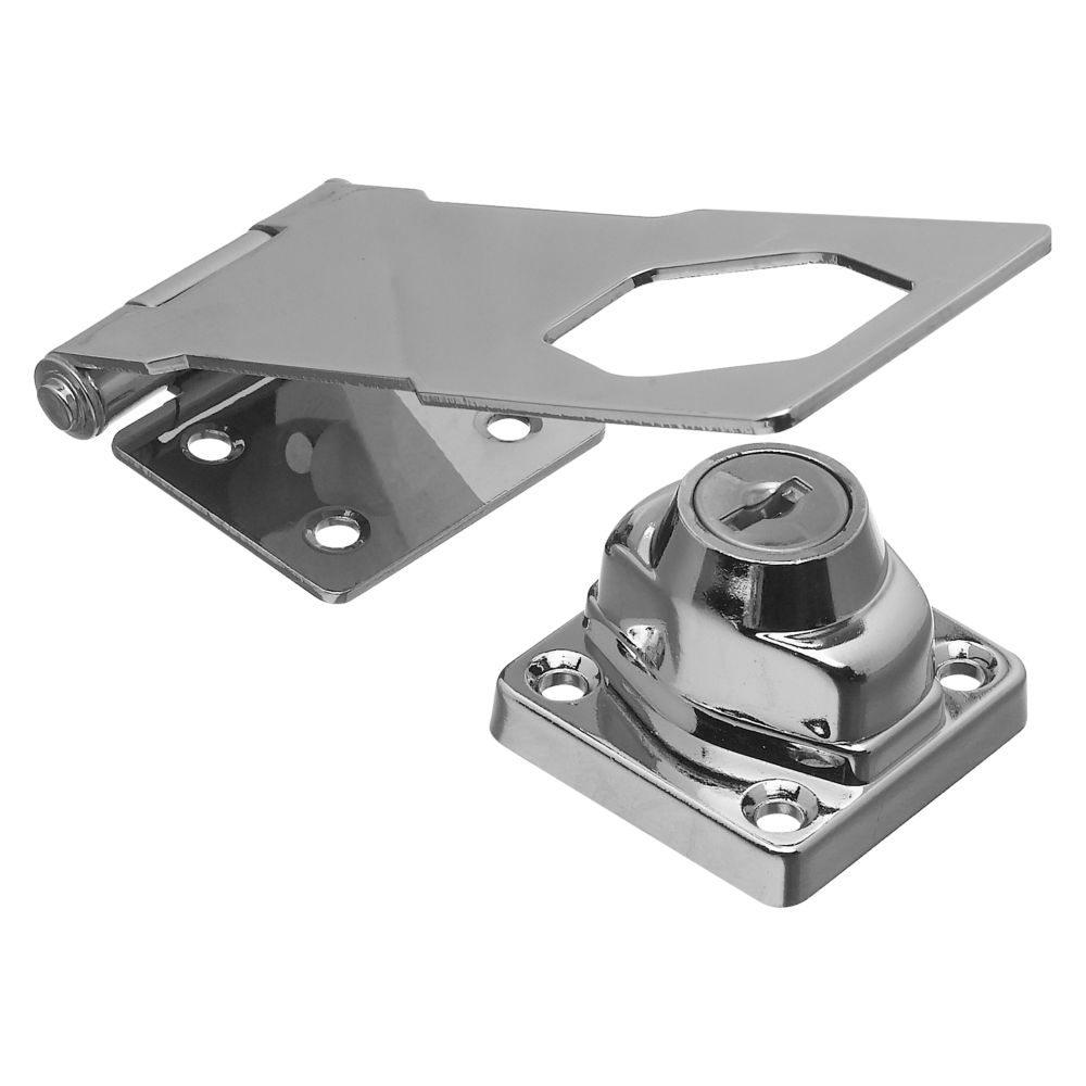 RELIABILT 3-1/2-in Stainless Steel Keyed Hinge Hasps in the Hasps