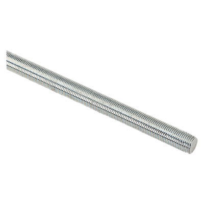 National Hardware N179-606 4000BC Steel Threaded Rod in Zinc plated 