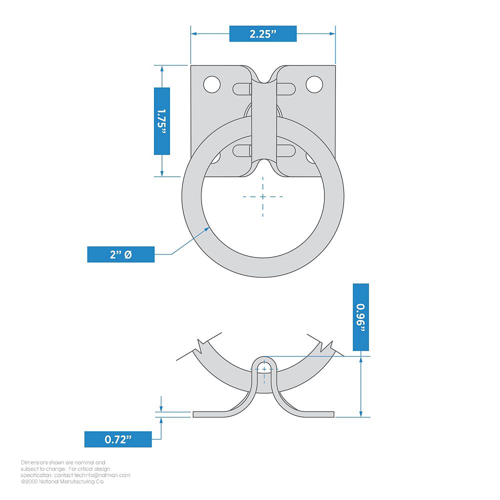 Supplementary Image for Hitching Ring