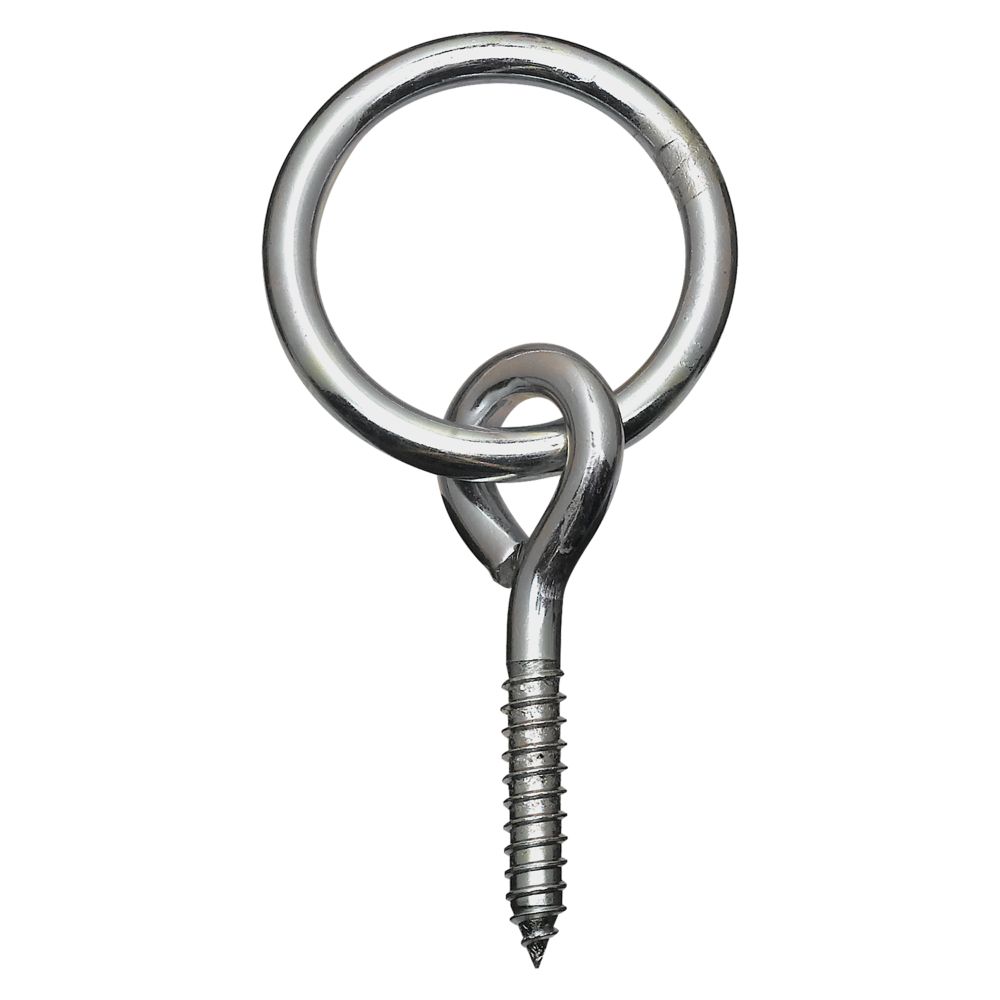 National Hardware 0.875-in Stainless Steel Stainless Steel Gate Hook and  Eye in the Hooks department at