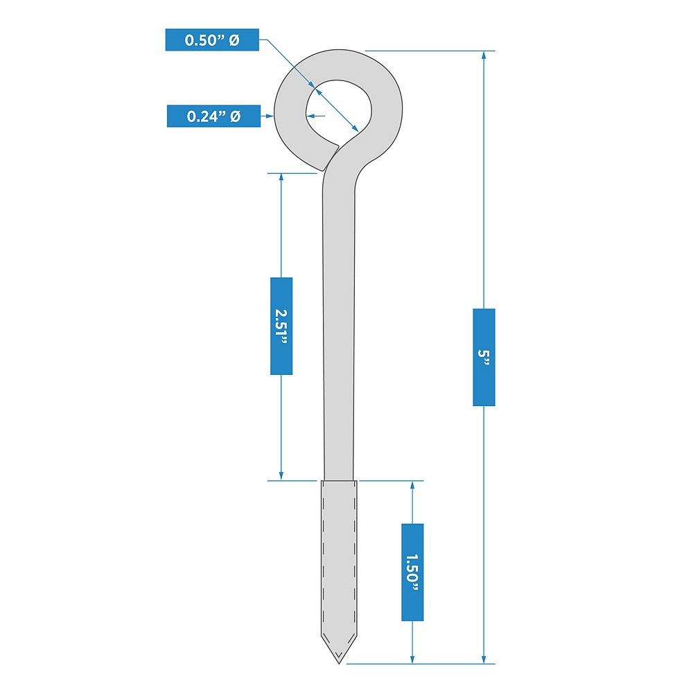 Supplementary Image for Lag Screw Eyes