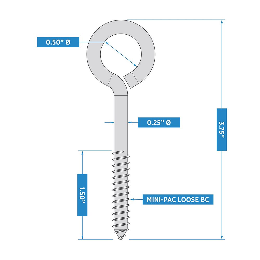 Supplementary Image for Lag Screw Eyes