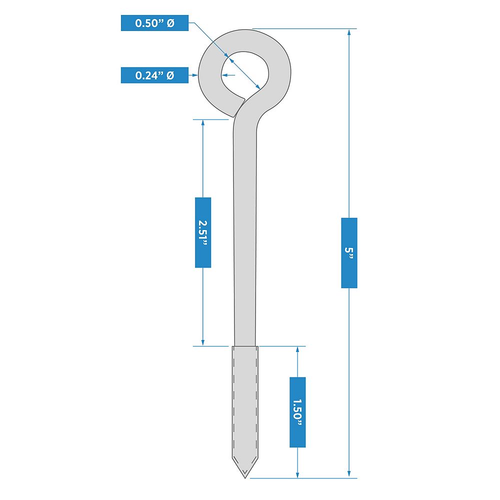 Supplementary Image for Lag Screw Eyes