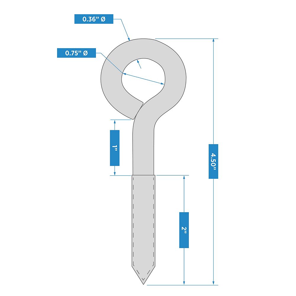 Supplementary Image for Lag Screw Eyes