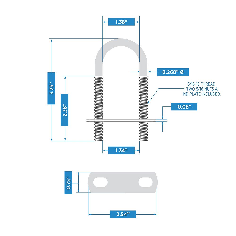 Supplementary Image for U Bolt