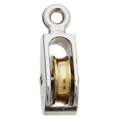 National Hardware N229-005 3215BC Swivel Hook Single Pulley Zinc Plated 