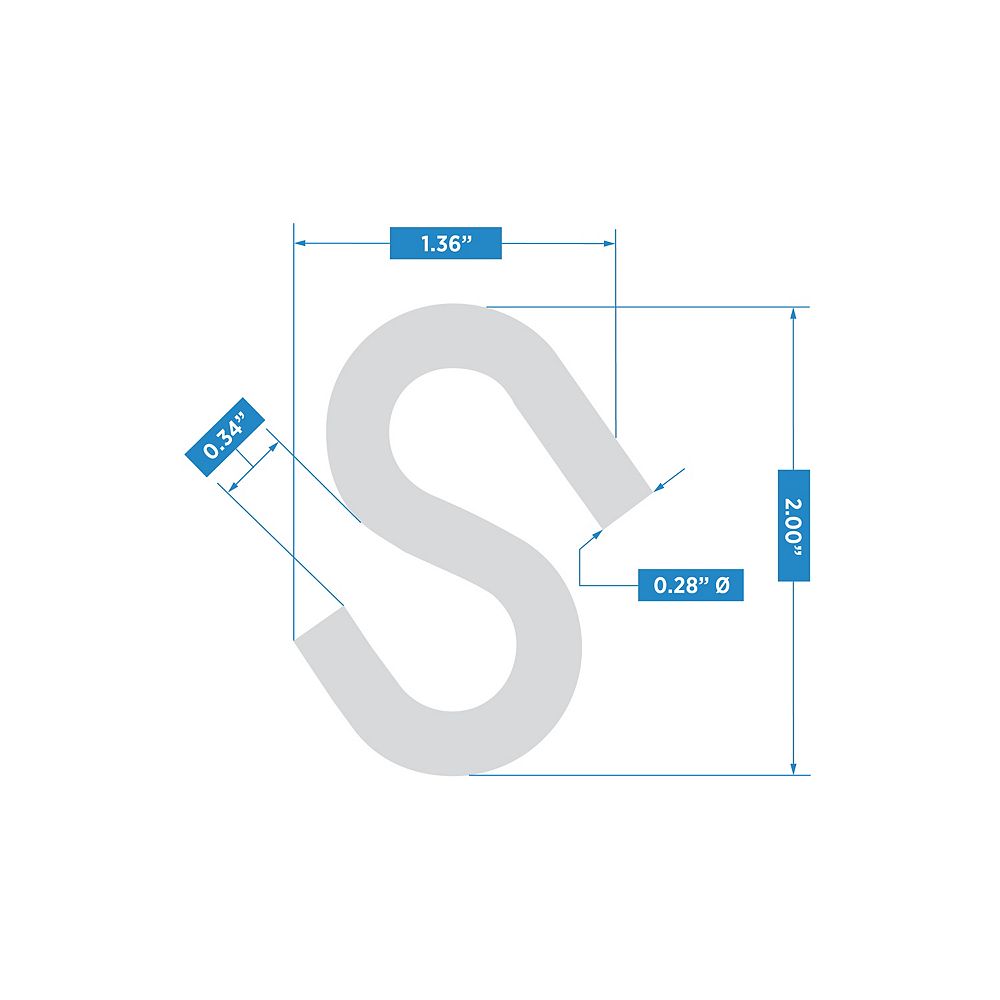 Supplementary Image for Open S Hooks