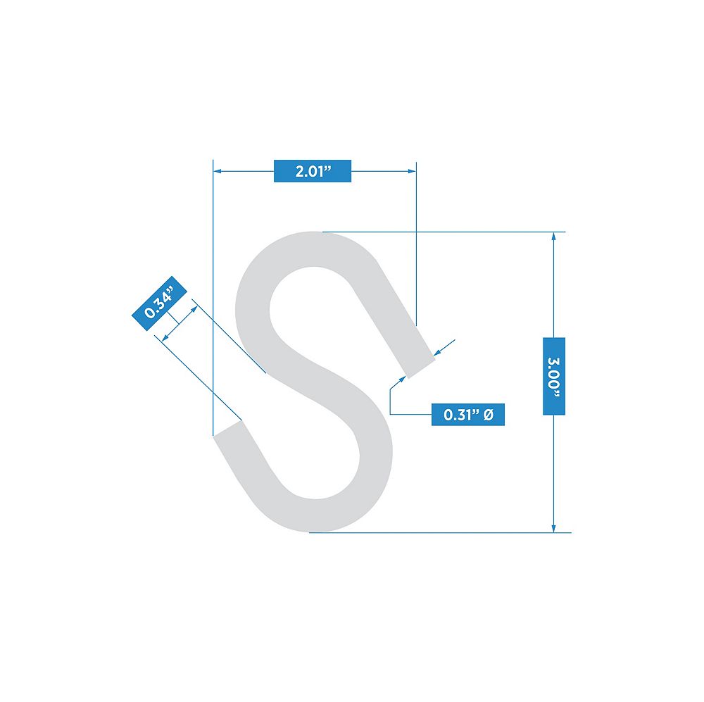 Supplementary Image for Open S Hooks