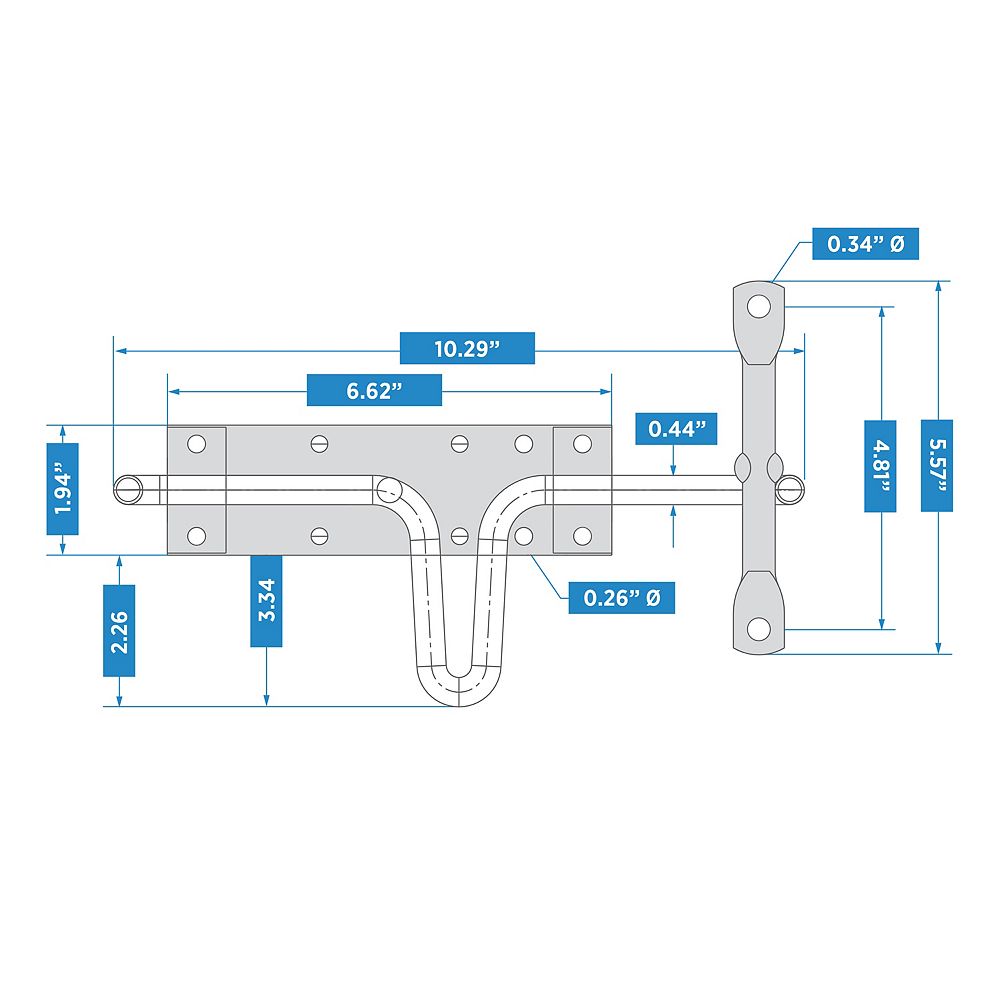 Supplementary Image for Stall/Gate Latch