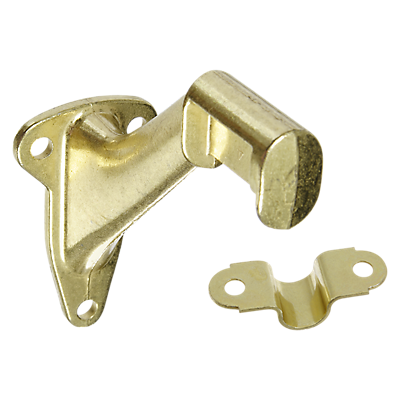 National Hardware N337-154 140 Handrail Brackets in Antique Brass 