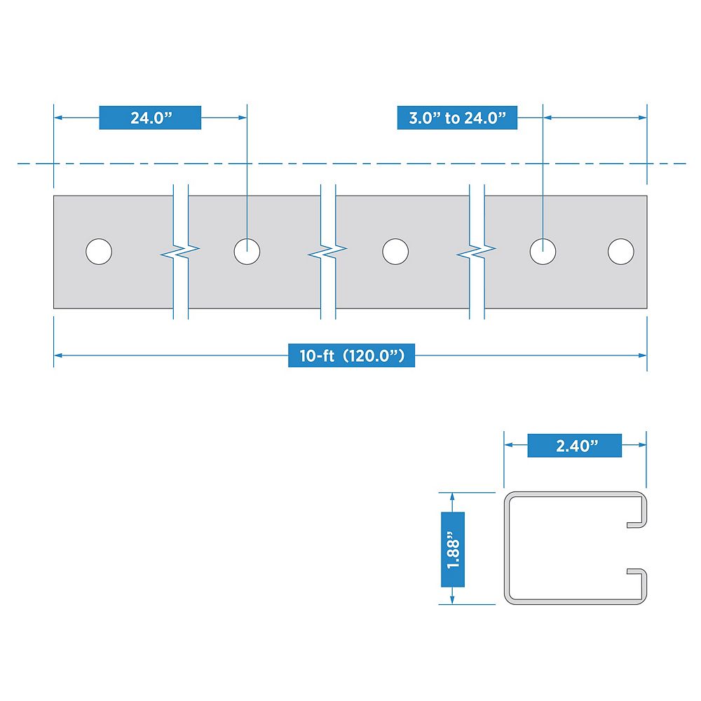 Supplementary Image for Plain Box Rail