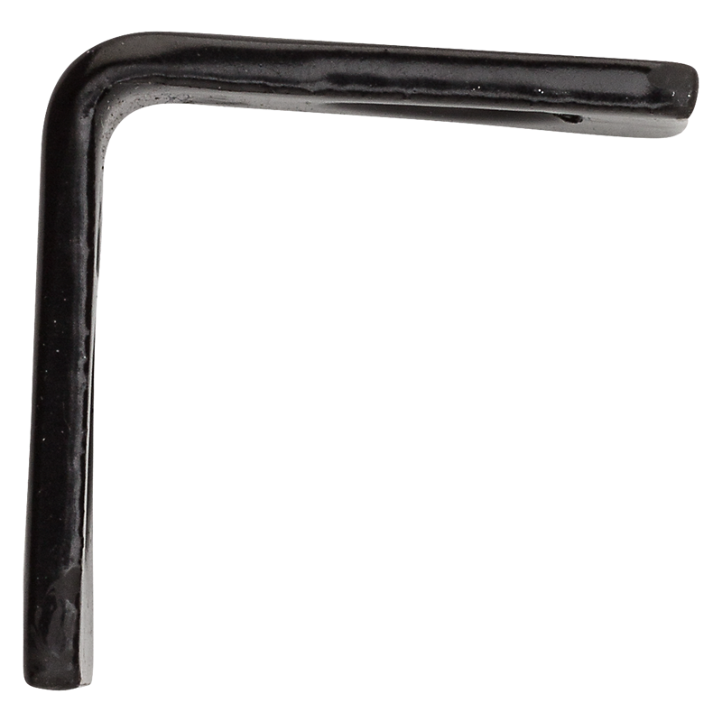 180x180, Negro Aluminio soporte de estante Corner Brace Conjunta ángulosoporte de pared para colgar Lote de 2 soportes mod EMT-DESIGN® Modern 
