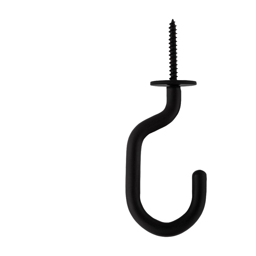 Minimalist Heavy Duty J Hook - Indoor and Outdoor - Modern Hanging