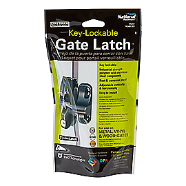 LokkLatch - Black N346-201 | National Hardware LokkLatch - Black N346-201 | National Hardware