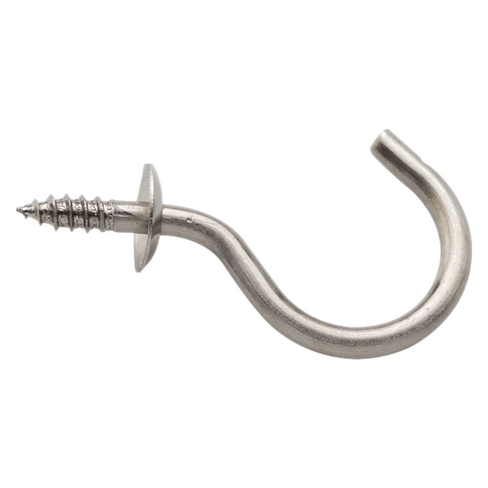 National Hardware 0.27-in Zinc Plated Steel Screw Hook in the Hooks  department at