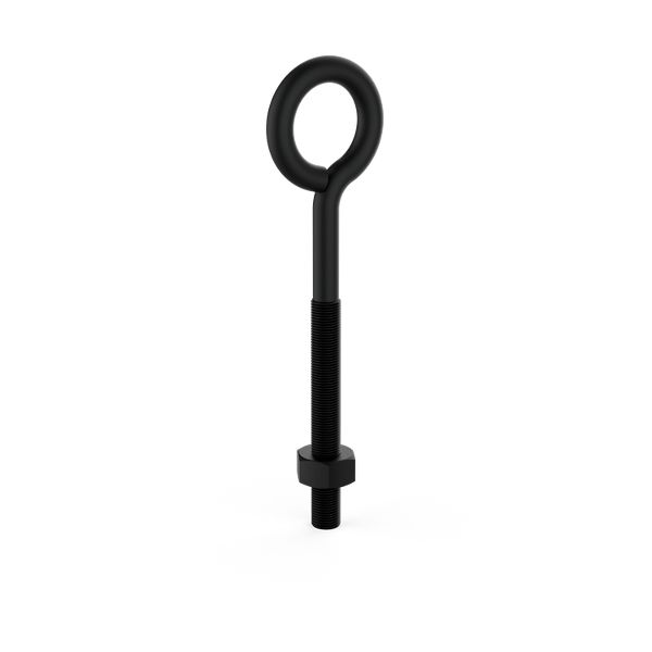 National Hardware N221-630 Eye Bolt, 5/16-18 Thread, 3 In L Thread, 3/4 In ID Dia Eye, 3.72 In L Shank, Stainless Steel