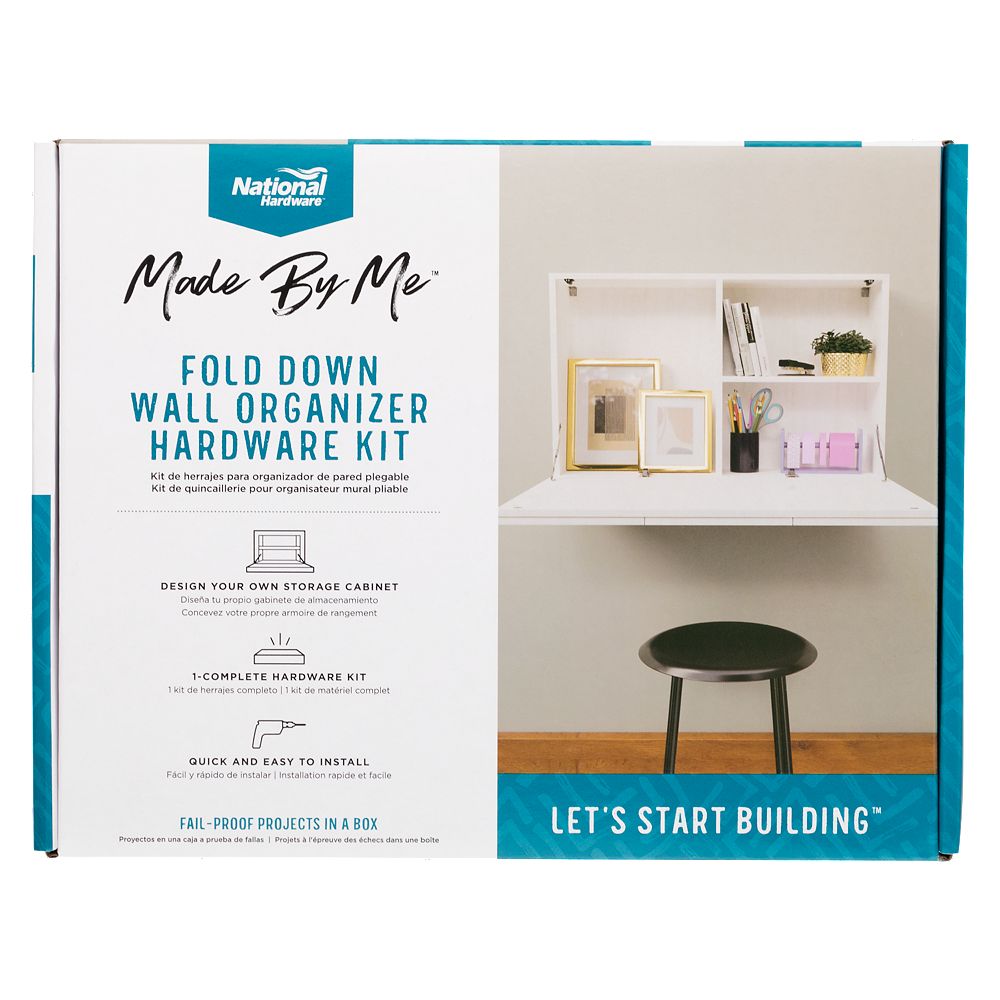 PackagingImage for Fold Down Wall Organizer Hardware Kit