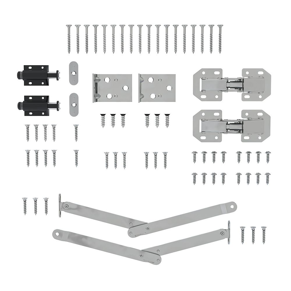 Clipped Image for Fold Down Wall Organizer Hardware Kit