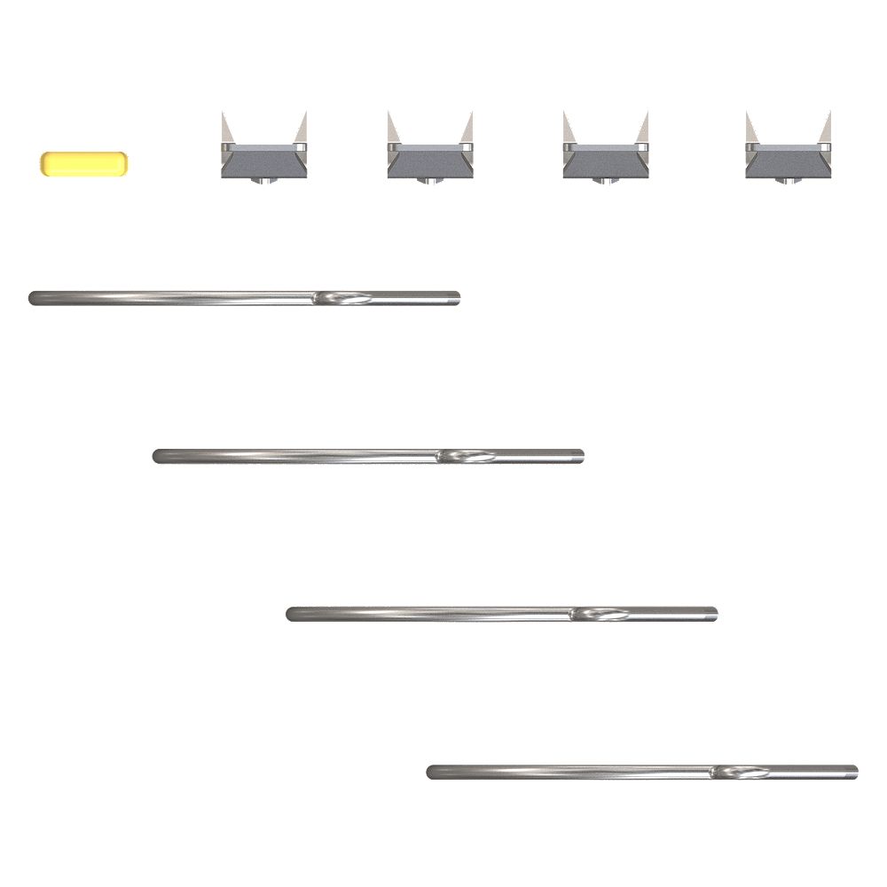 Clipped Image for Low Damage Wall Hanging Hardware Kit