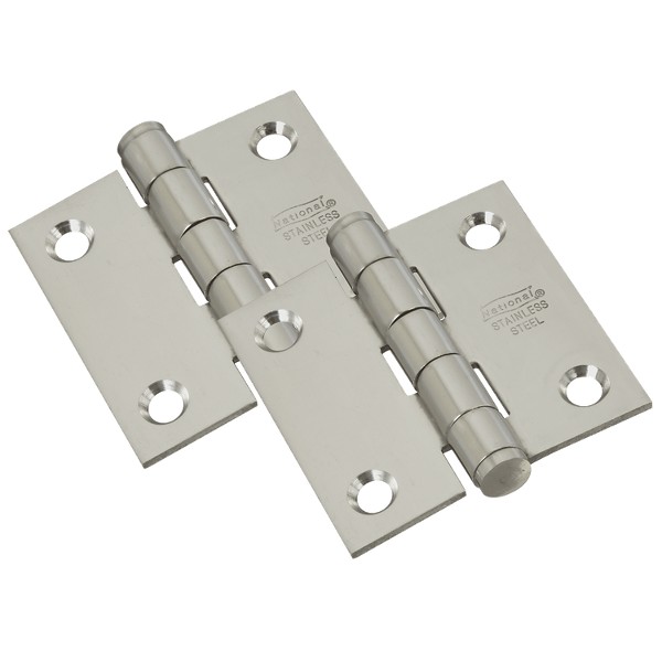Door Hinge - Stainless Steel N276-964 | National Hardware