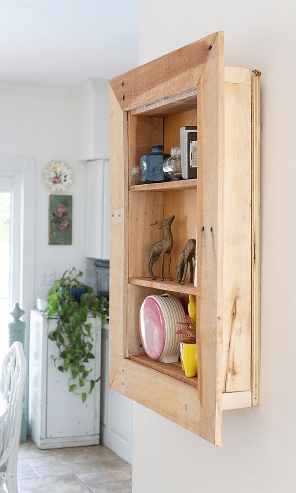 Rustic Pallet Shelf