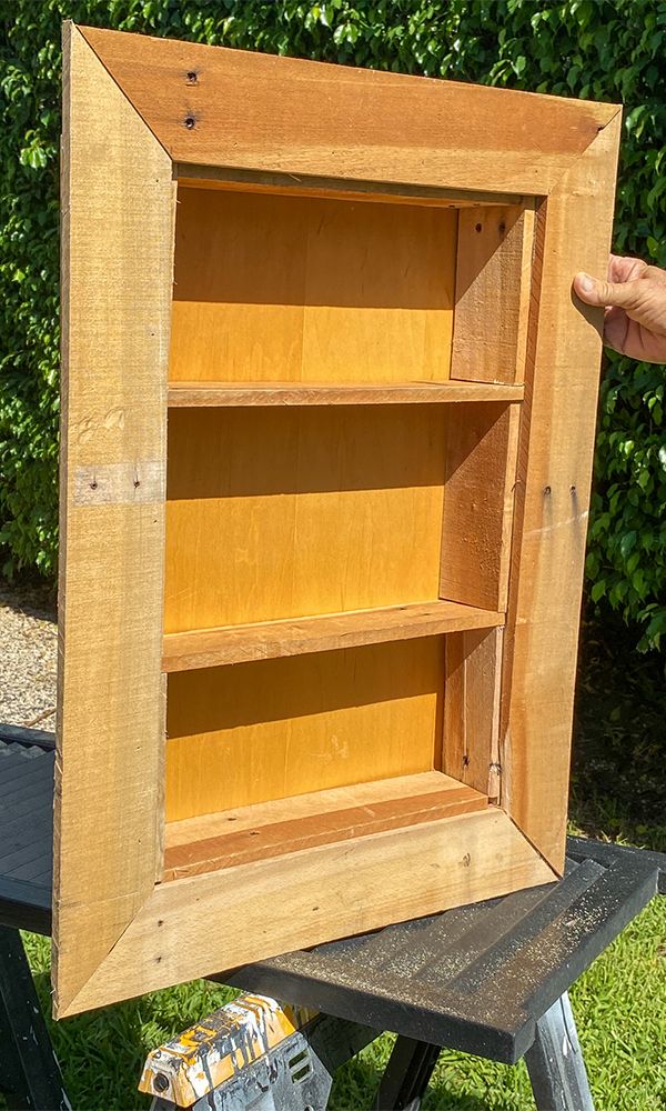 Rustic Pallet Shelf