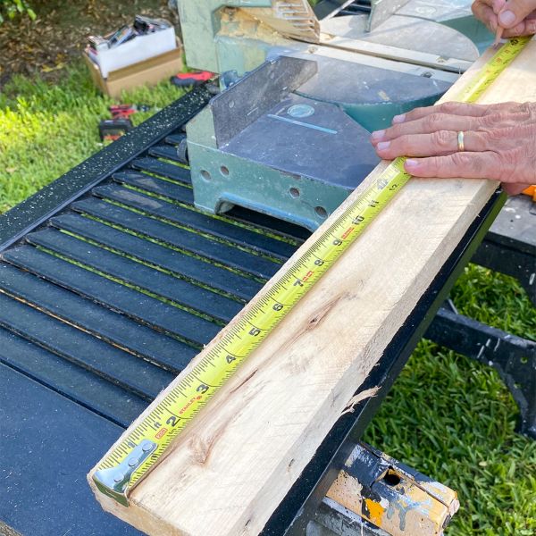 Rustic Pallet Shelf