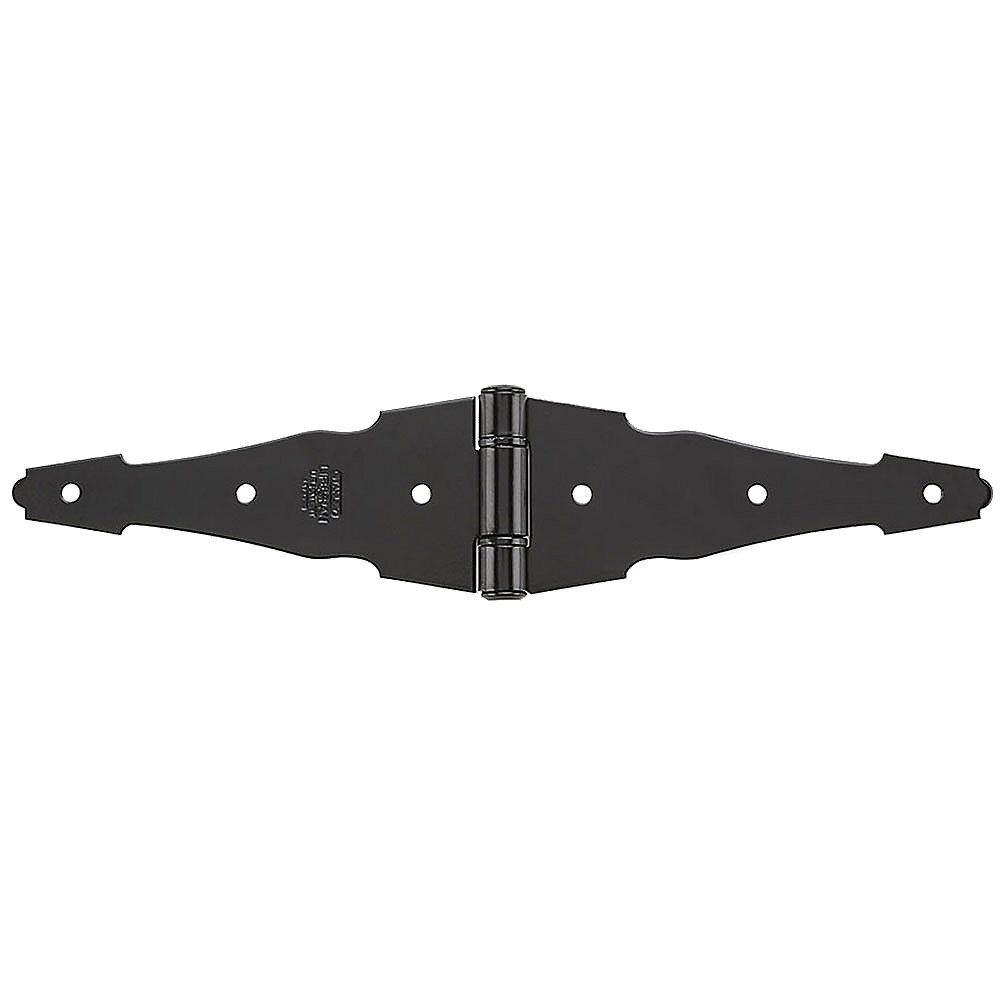 Clipped Image for Ornamental Strap Reversible Strap Hinges