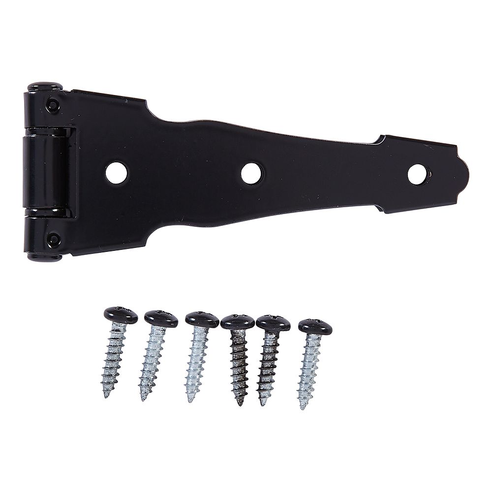Clipped Image for Ornamental Strap Reversible Strap Hinges
