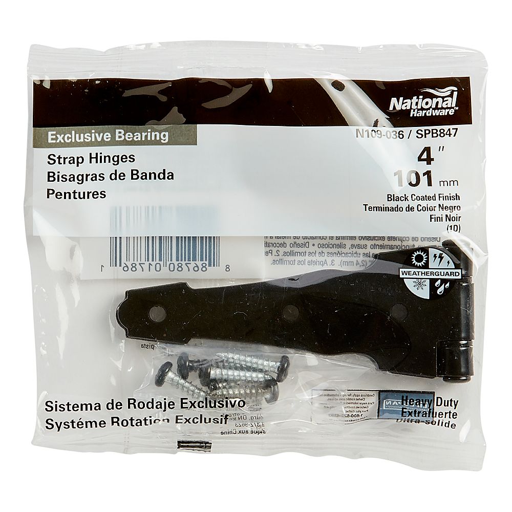 PackagingImage for Ornamental Strap Reversible Strap Hinges