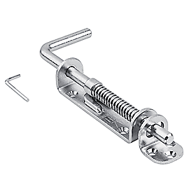 Clipped Image for Spring Loaded Heavy Duty Sliding Bolt