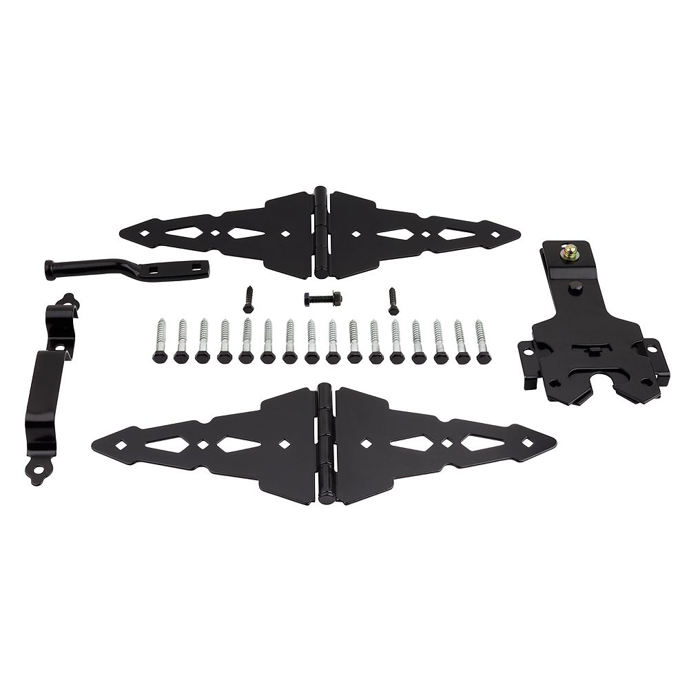 Clipped Image for Deluxe Latches Decorative Strap Hinges Gate Kit