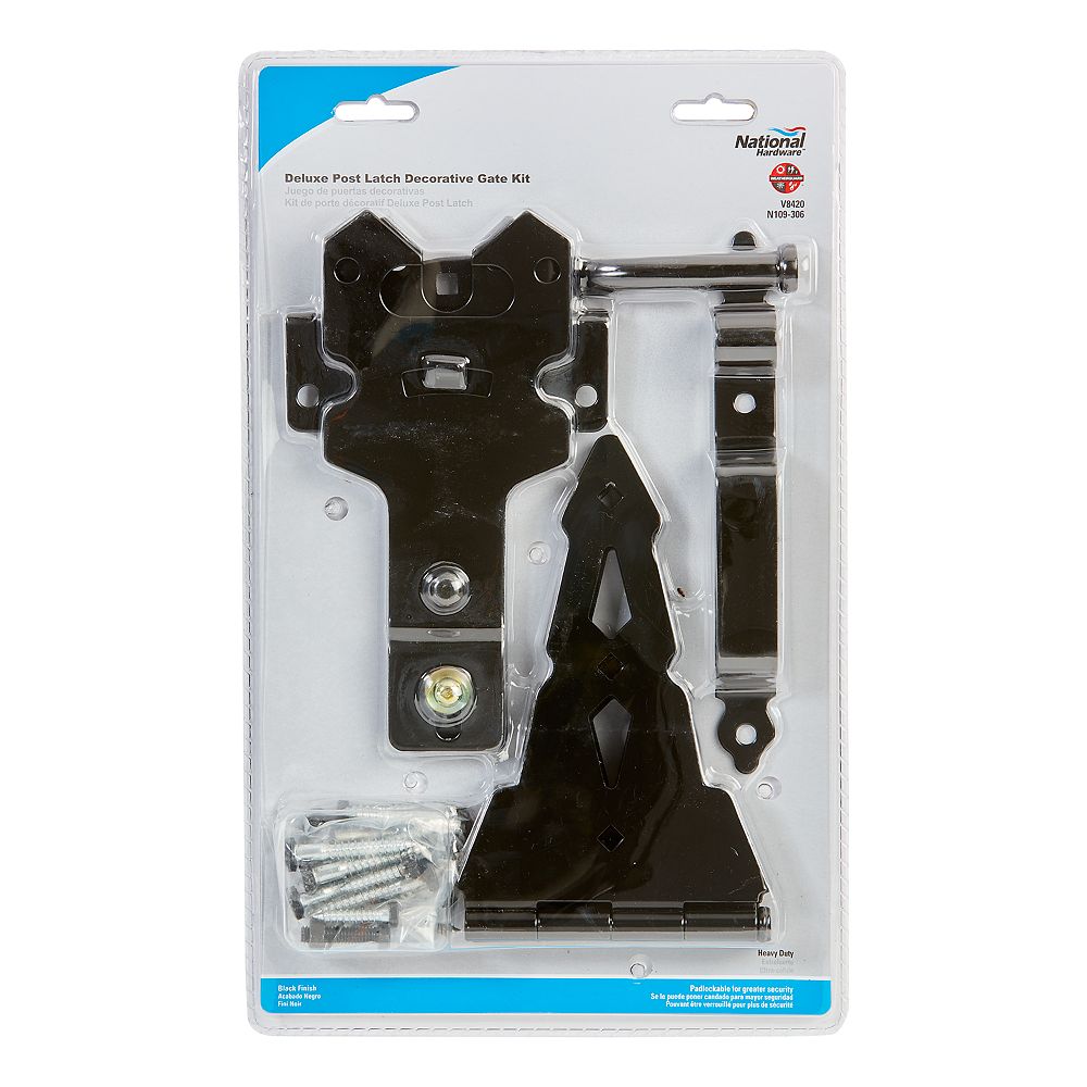 PackagingImage for Deluxe Latches Decorative Strap Hinges Gate Kit