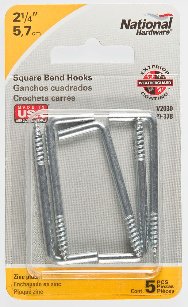 PackagingImage for Square Bend Hooks