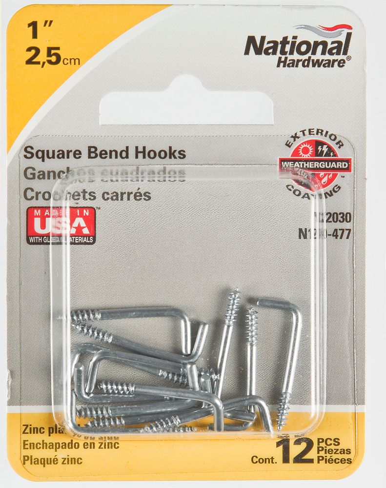 PackagingImage for Square Bend Hooks