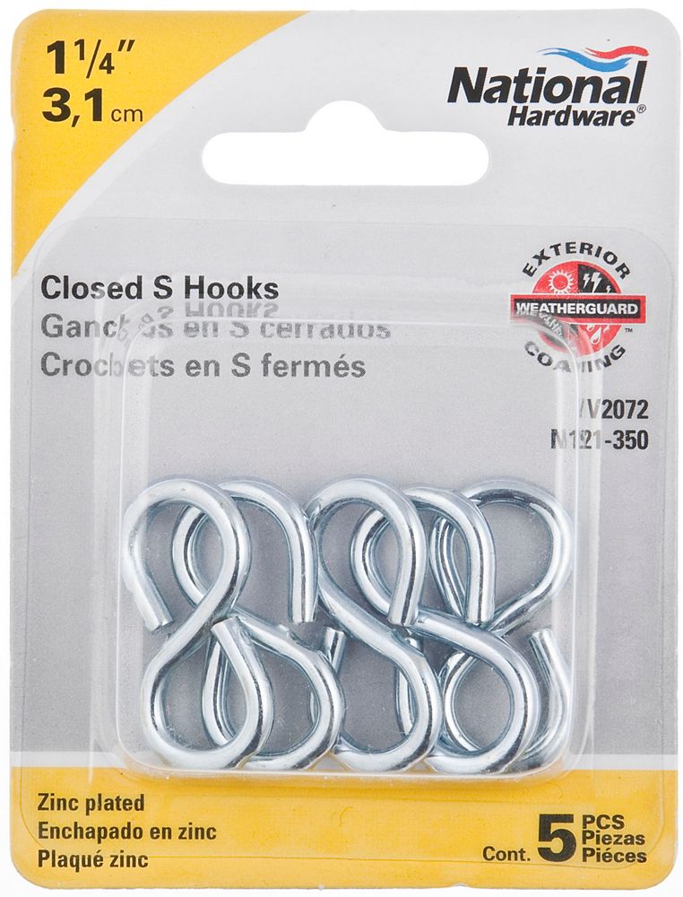 PackagingImage for Closed S Hooks