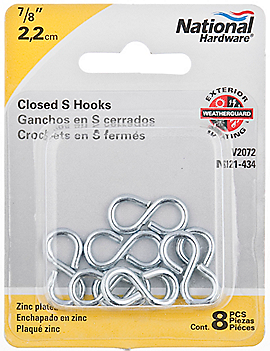 PackagingImage for Closed S Hooks