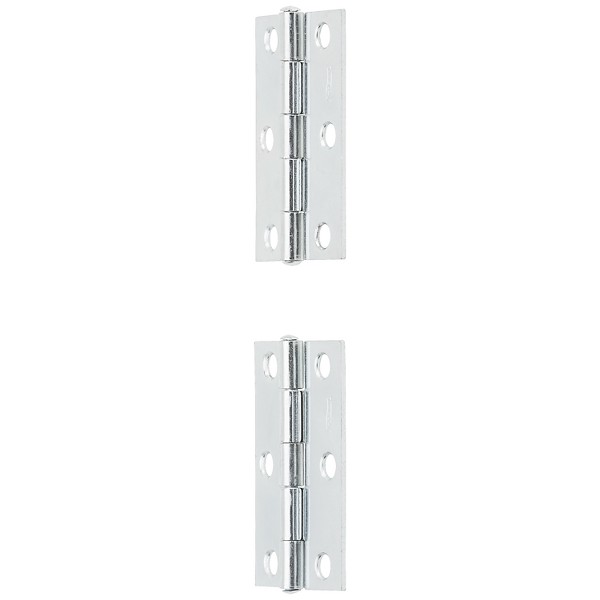 Non-Removable Pin Hinge - Zinc Plated N146-258 | National Hardware