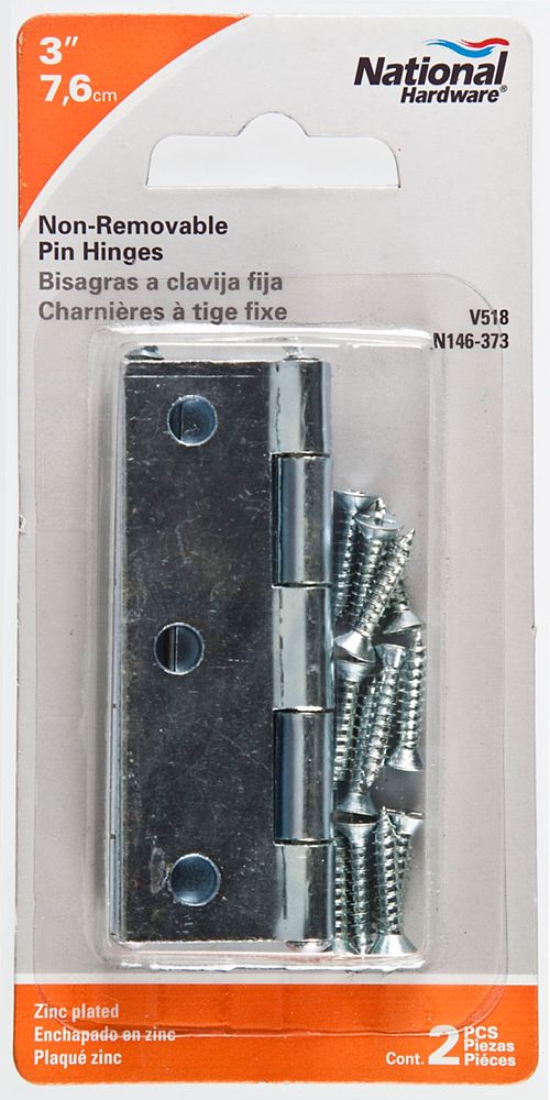 PackagingImage for Non-Removable Pin Hinge