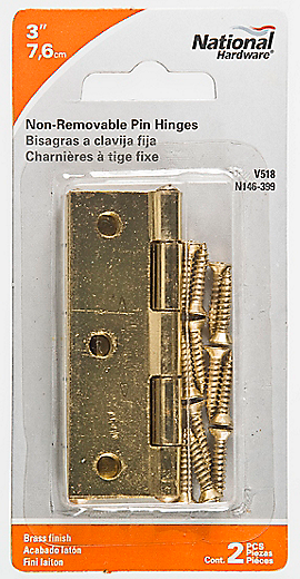 PackagingImage for Non-Removable Pin Hinge