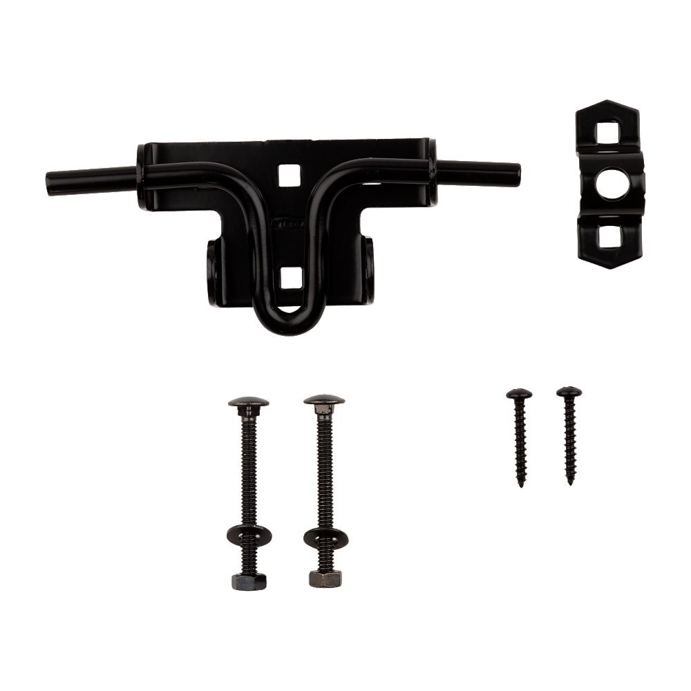 Sliding Bolt Door/Gate Latch - Black N165-506