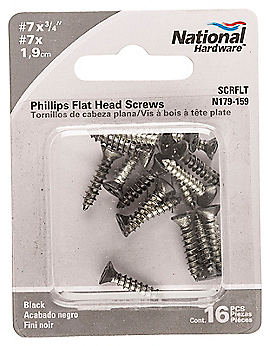 PackagingImage for Phillips Flat Head Wood Screws