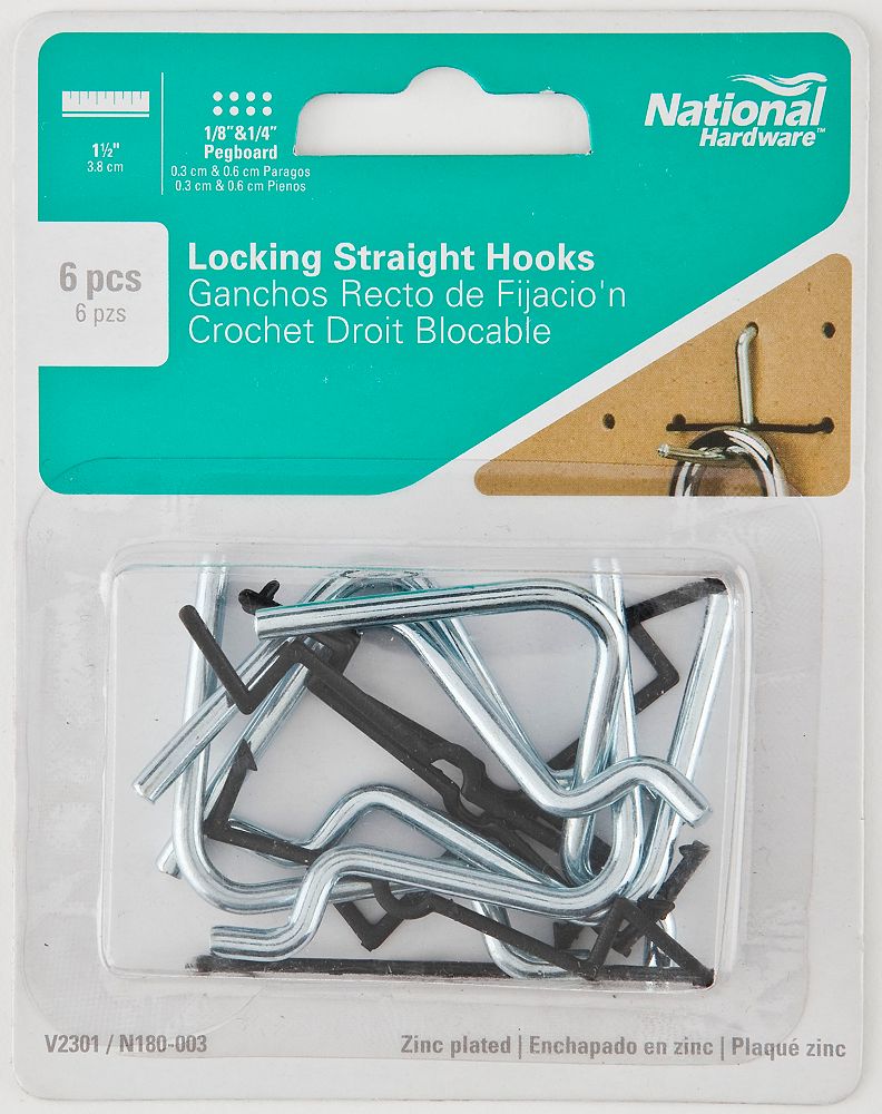 PackagingImage for Locking Straight Hooks