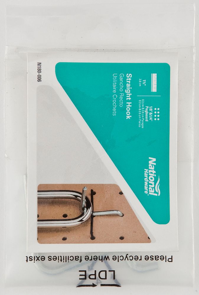 PackagingImage for Locking Straight Hooks