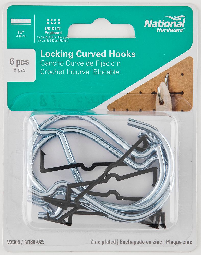 PackagingImage for Locking Curved Hooks