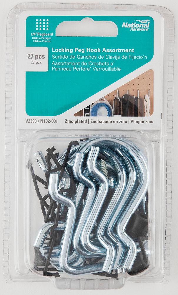 PackagingImage for Lock Peg Hook Assortment