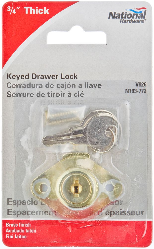 PackagingImage for Keyed Drawer Lock