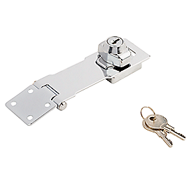 Clipped Image for Keyed Hasp Lock