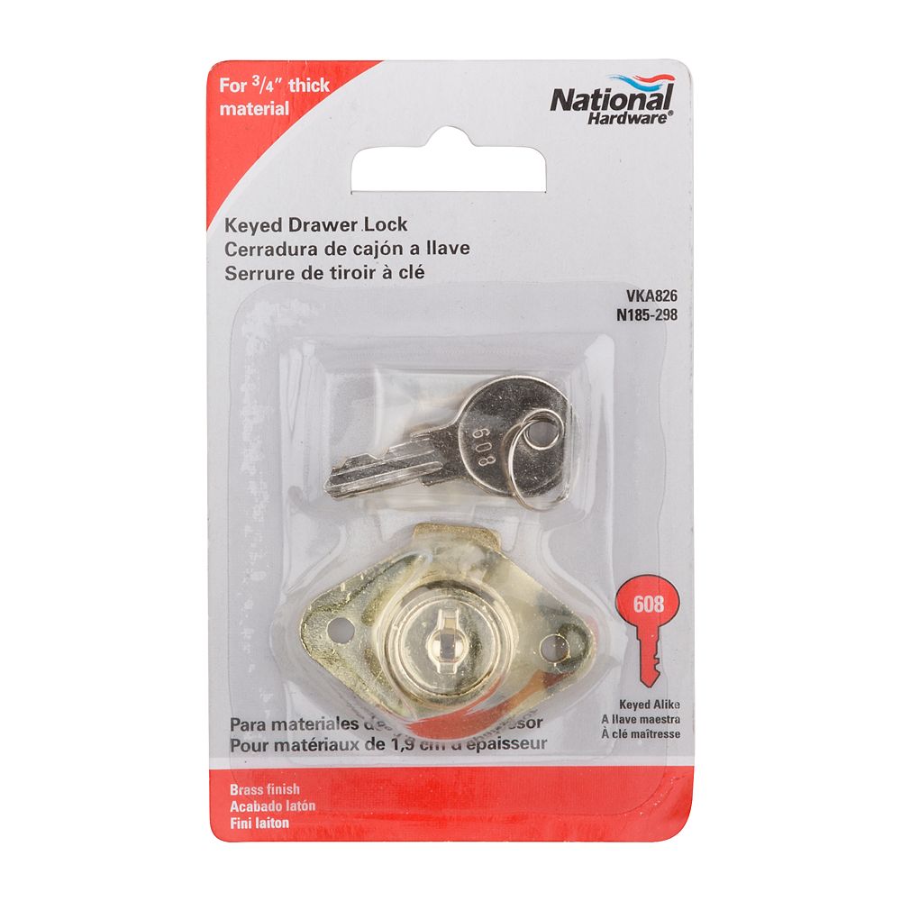 PackagingImage for Keyed Drawer Lock